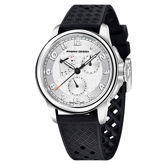 PGN Design Flow White white watch - product photo