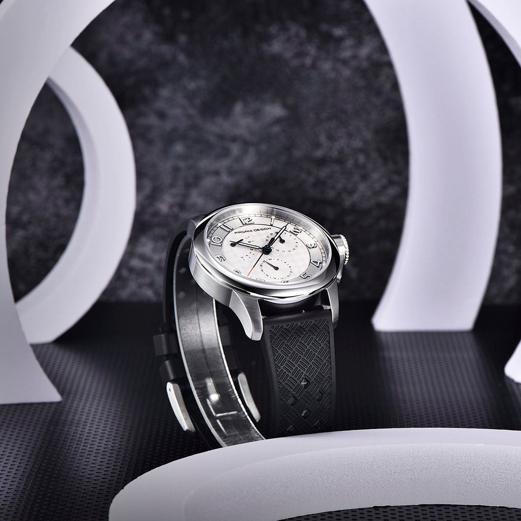 PGN Design Flow White white watch - product photo