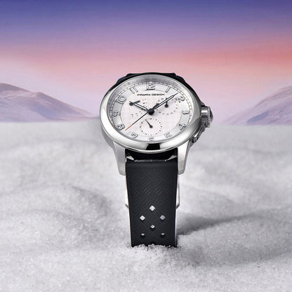 PGN Design Flow White white watch - product photo
