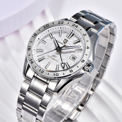 PGN Design Fortress Silver silver watch - product photo