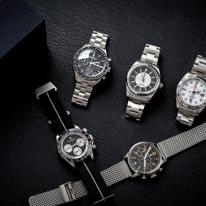 PGN Design Frankfurt Golden Black gold watch - product photo