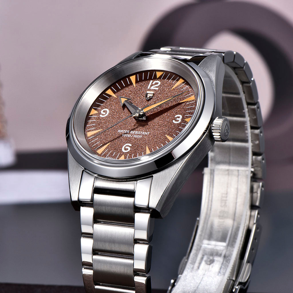 PGN Design Fusion Brown brown watch - product photo