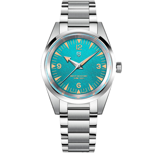 PGN Design Fusion Turquoise steel watch - product photo