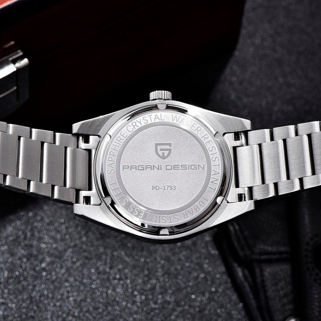 PGN Design Fusion Turquoise steel watch - product photo