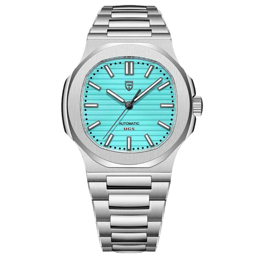 PGN Design Giancarlo Mint steel watch - product photo