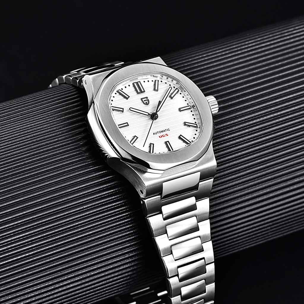 PGN Design Giancarlo White white watch - product photo