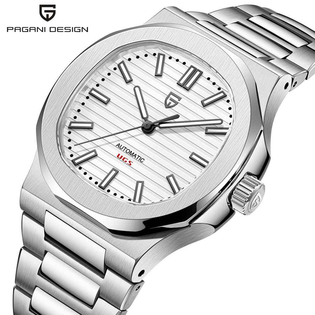 PGN Design Giancarlo White white watch - product photo