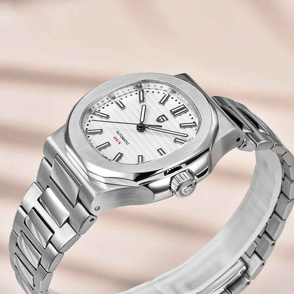 PGN Design Giancarlo White white watch - product photo