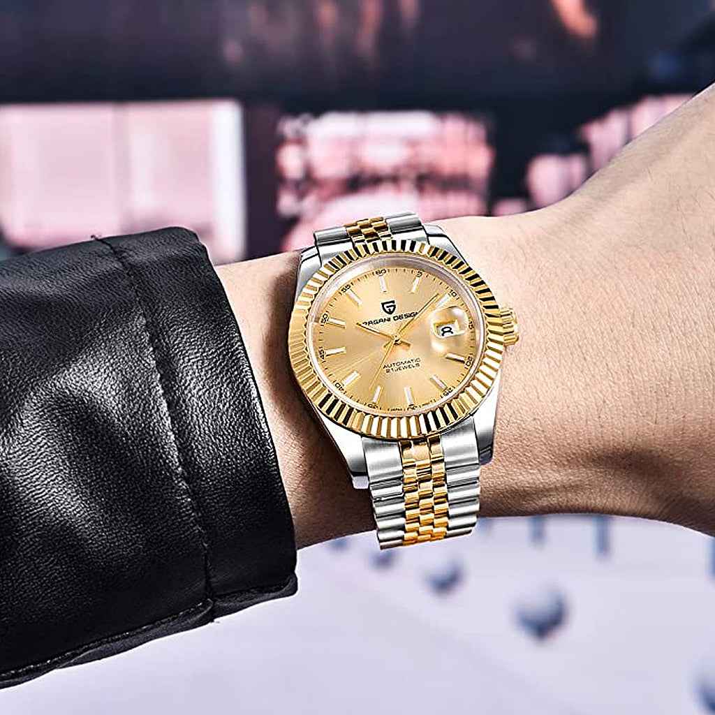 PGN Design Giovanni Gold gold watch - product photo