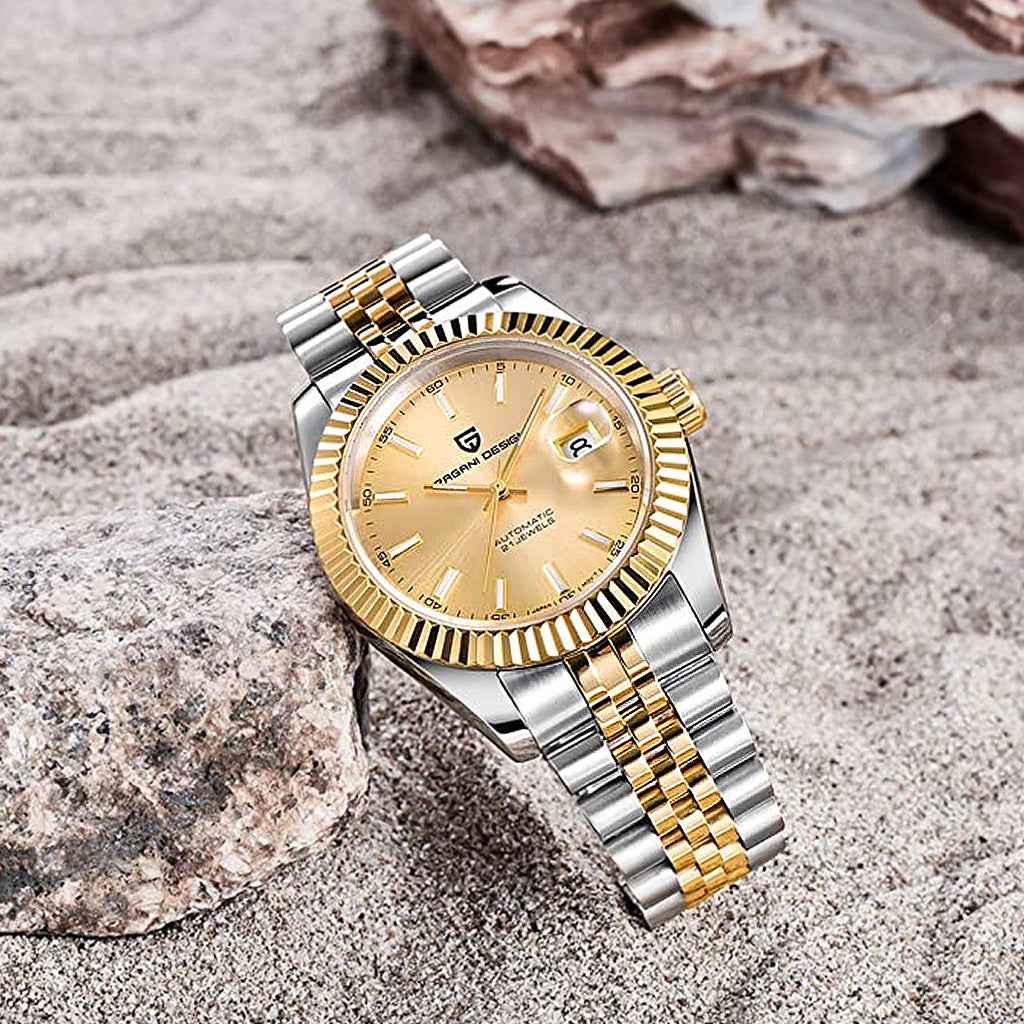 PGN Design Giovanni Gold gold watch - product photo