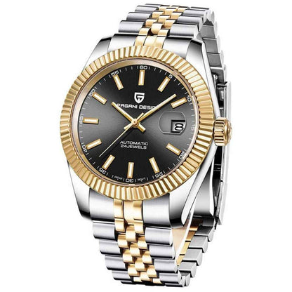 PGN Design Giovanni Gold Black gold watch - product photo