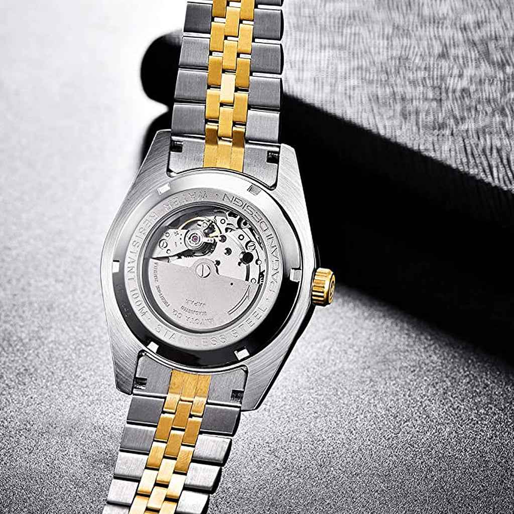 PGN Design Giovanni Gold Black gold watch - product photo