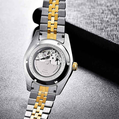 PGN Design Giovanni Gold Black gold watch - product photo