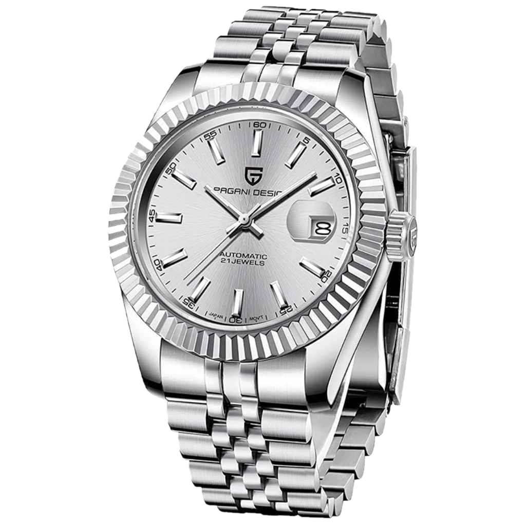 PGN Design Giovanni Silver silver watch - product photo