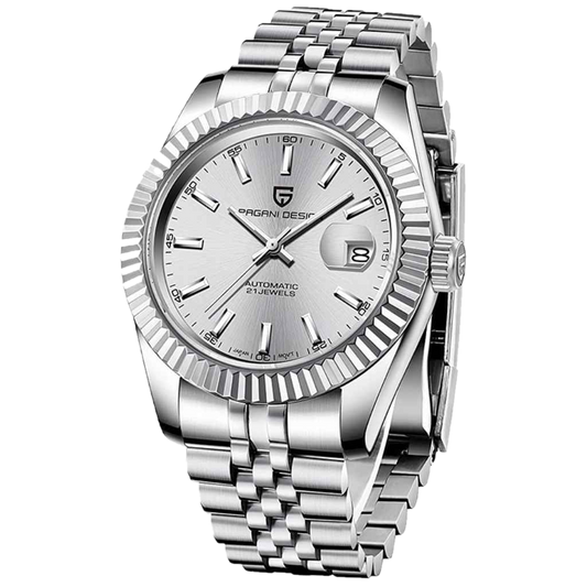 PGN Design Giovanni Silver silver watch - product photo