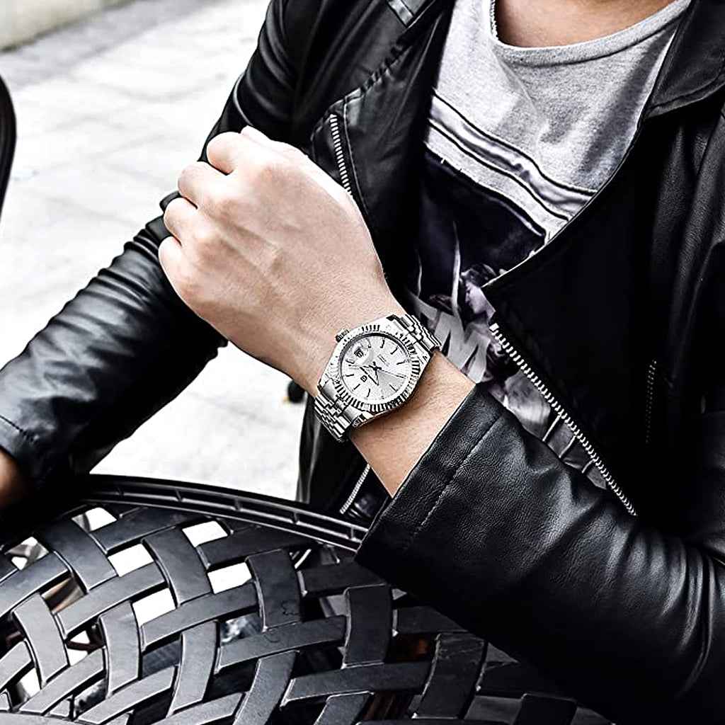 PGN Design Giovanni Silver silver watch - product photo