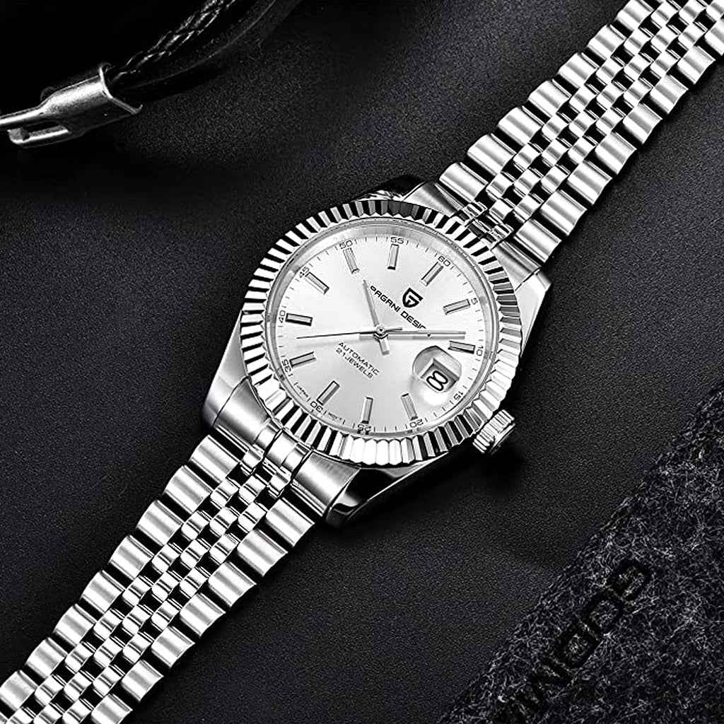 PGN Design Giovanni Silver silver watch - product photo