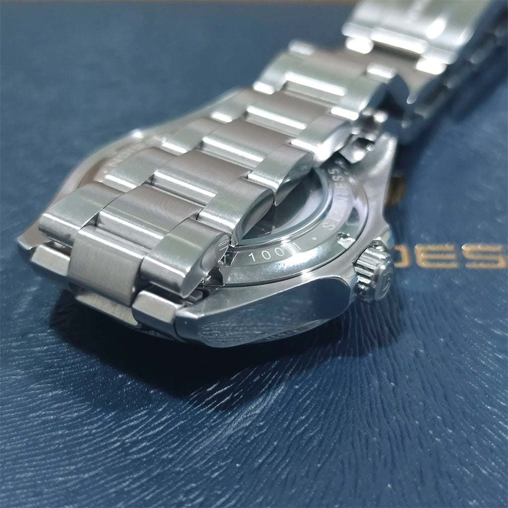 PGN Design Glide Silver White white watch - product photo