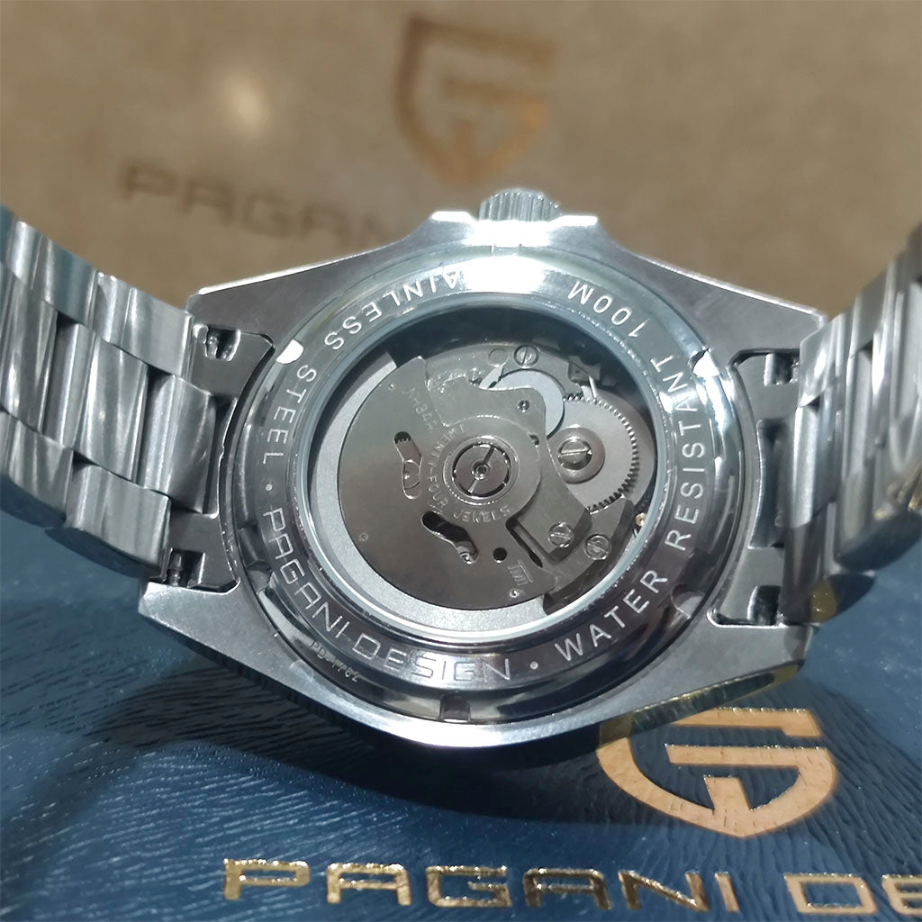 PGN Design Glide Silver White white watch - product photo