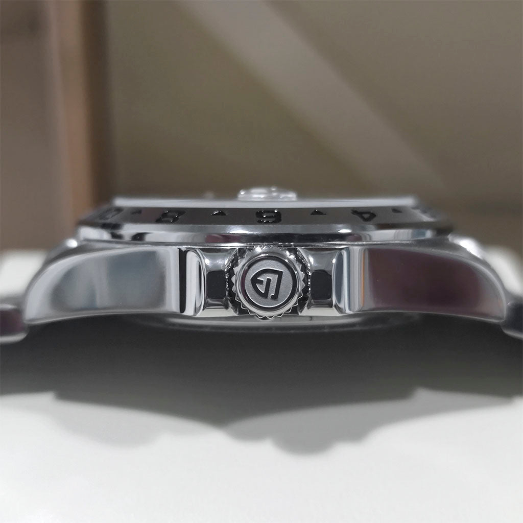 PGN Design Glide Silver White white watch - product photo