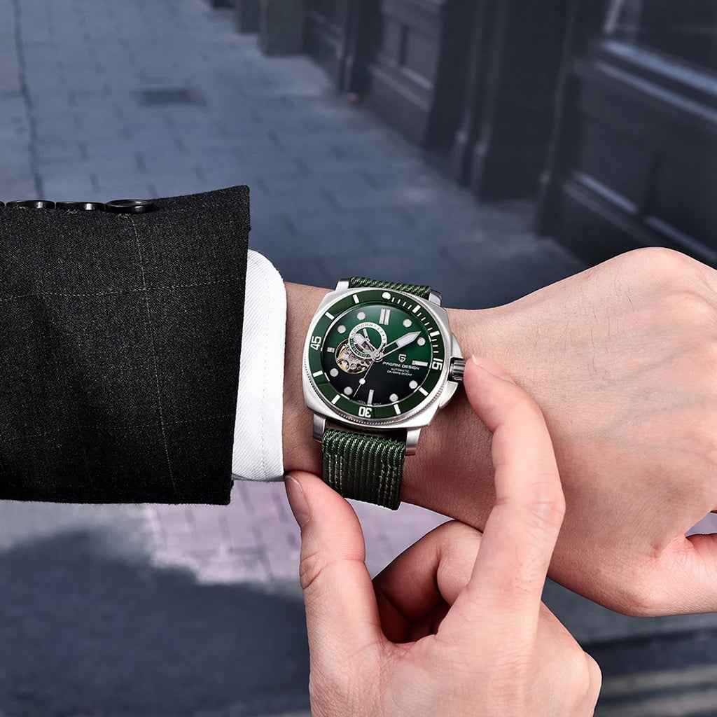 PGN Design Infinity Green green watch - product photo