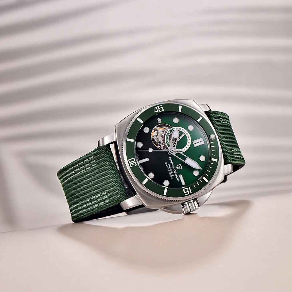 PGN Design Infinity Green green watch - product photo