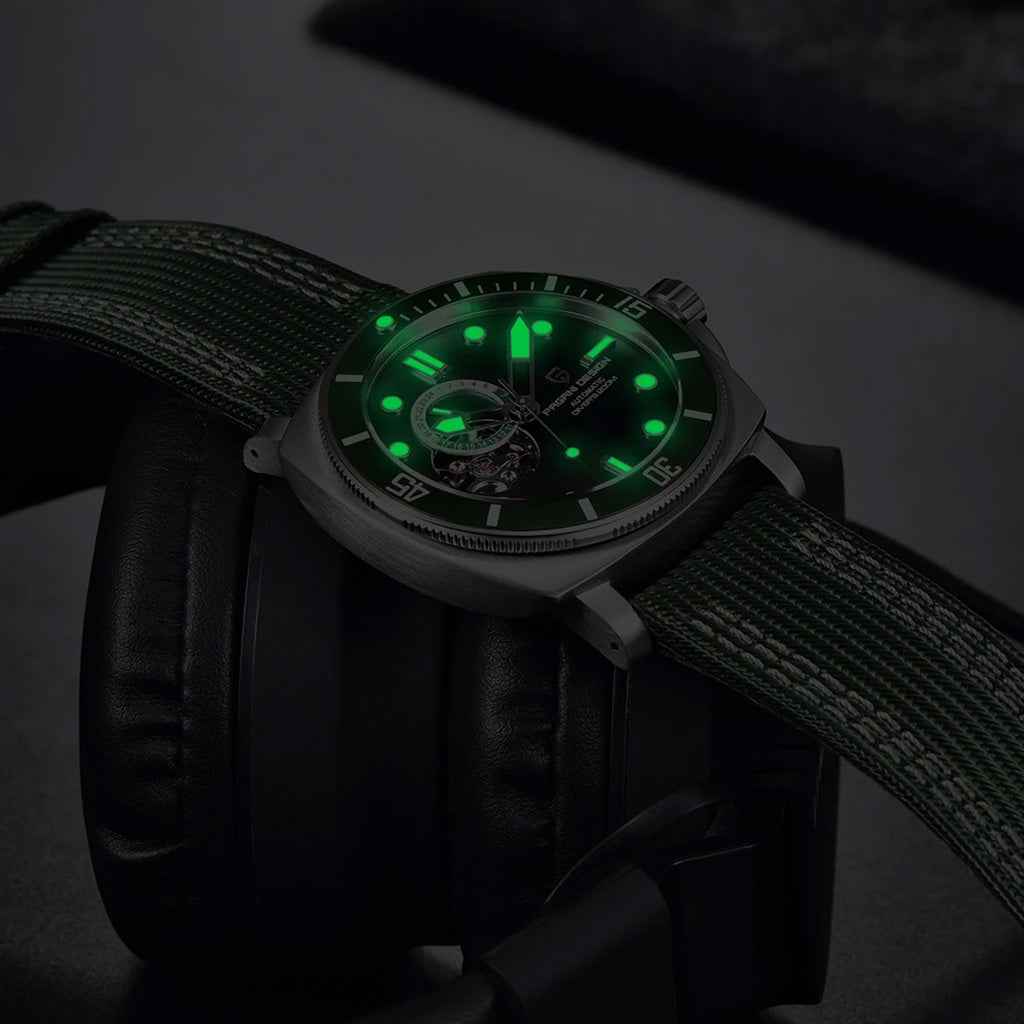 PGN Design Infinity Green green watch - product photo