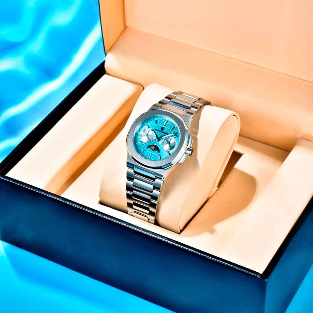 PGN Design Le mans Blue blue watch - product photo