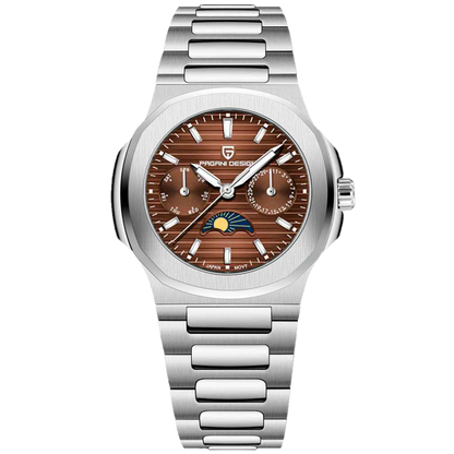 PGN Design Le mans Brown brown watch - product photo