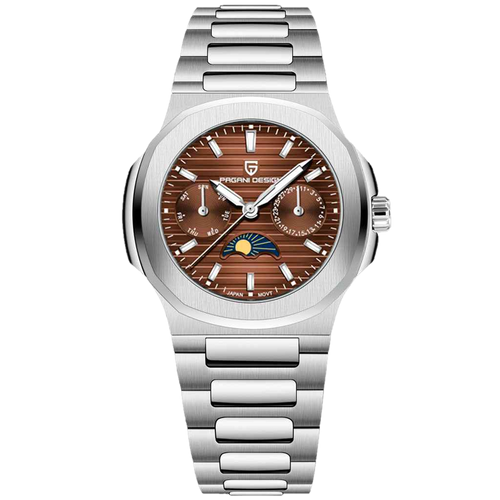 PGN Design Le mans Brown brown watch - product photo