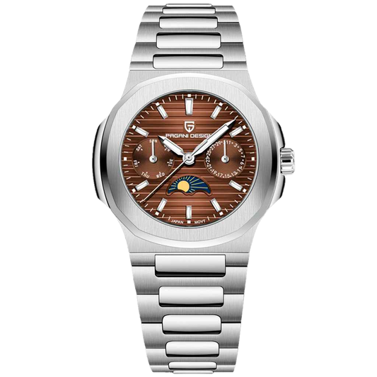 PGN Design Le mans Brown brown watch - product photo