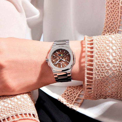 PGN Design Le mans Brown brown watch - product photo