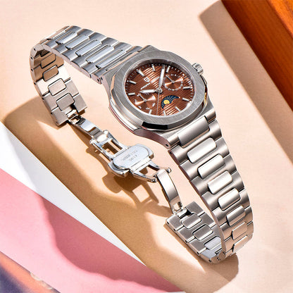 PGN Design Le mans Brown brown watch - product photo