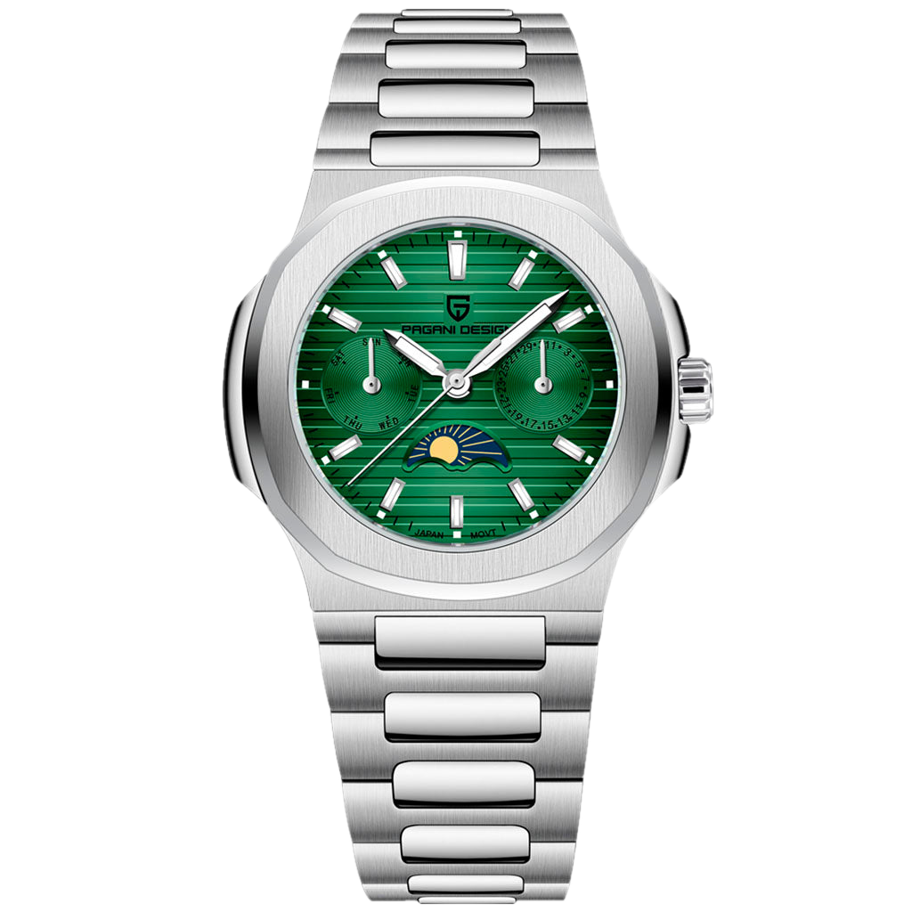 PGN Design Le mans Green green watch - product photo