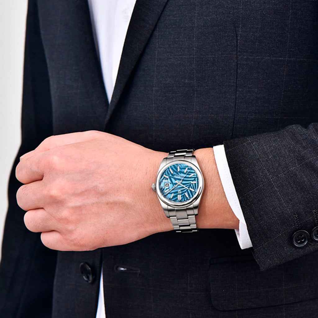 PGN Design Leaf Blue blue watch - product photo