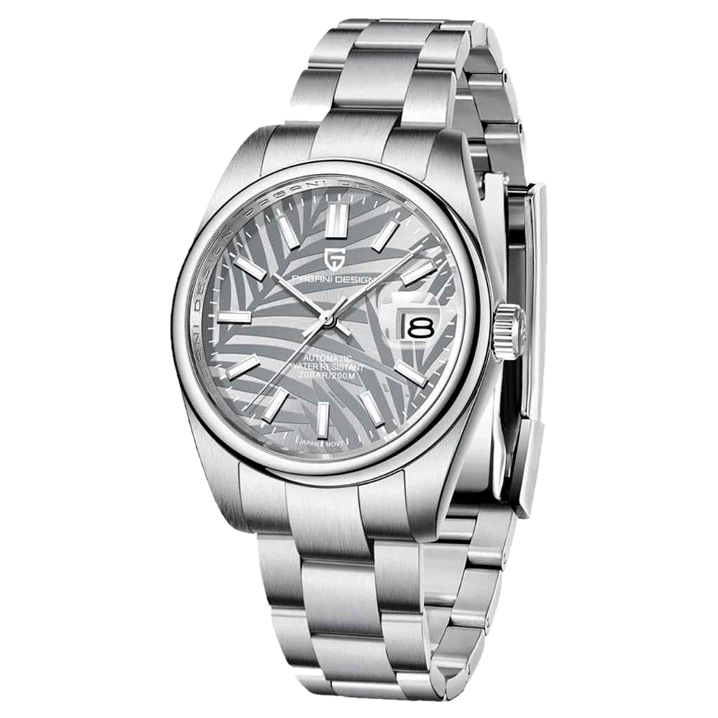 PGN Design Leaf White white watch - product photo