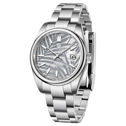 PGN Design Leaf White white watch - product photo