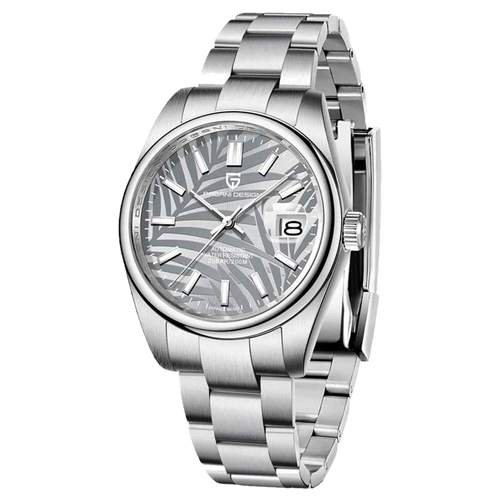 PGN Design Leaf White white watch - product photo