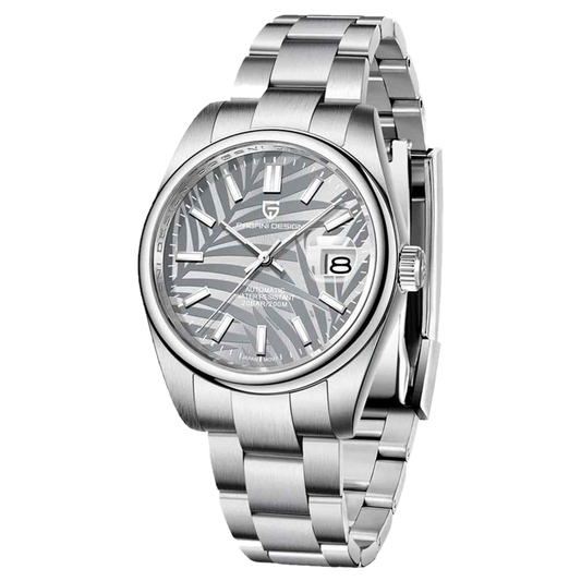 PGN Design Leaf White white watch - product photo