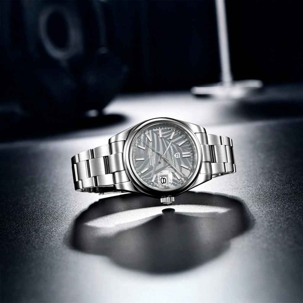 PGN Design Leaf White white watch - product photo