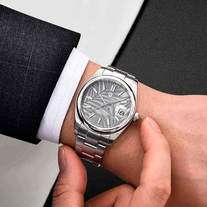 PGN Design Leaf White white watch - product photo
