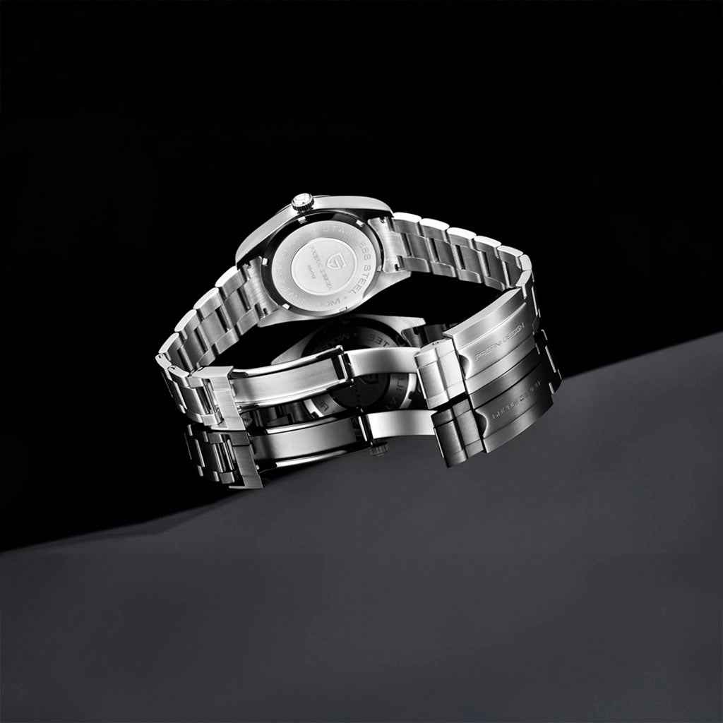 PGN Design Leaf White white watch - product photo
