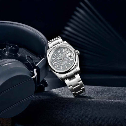 PGN Design Leaf White white watch - product photo