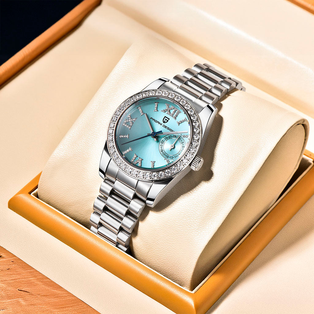 PGN Design Lily Blue blue watch - product photo