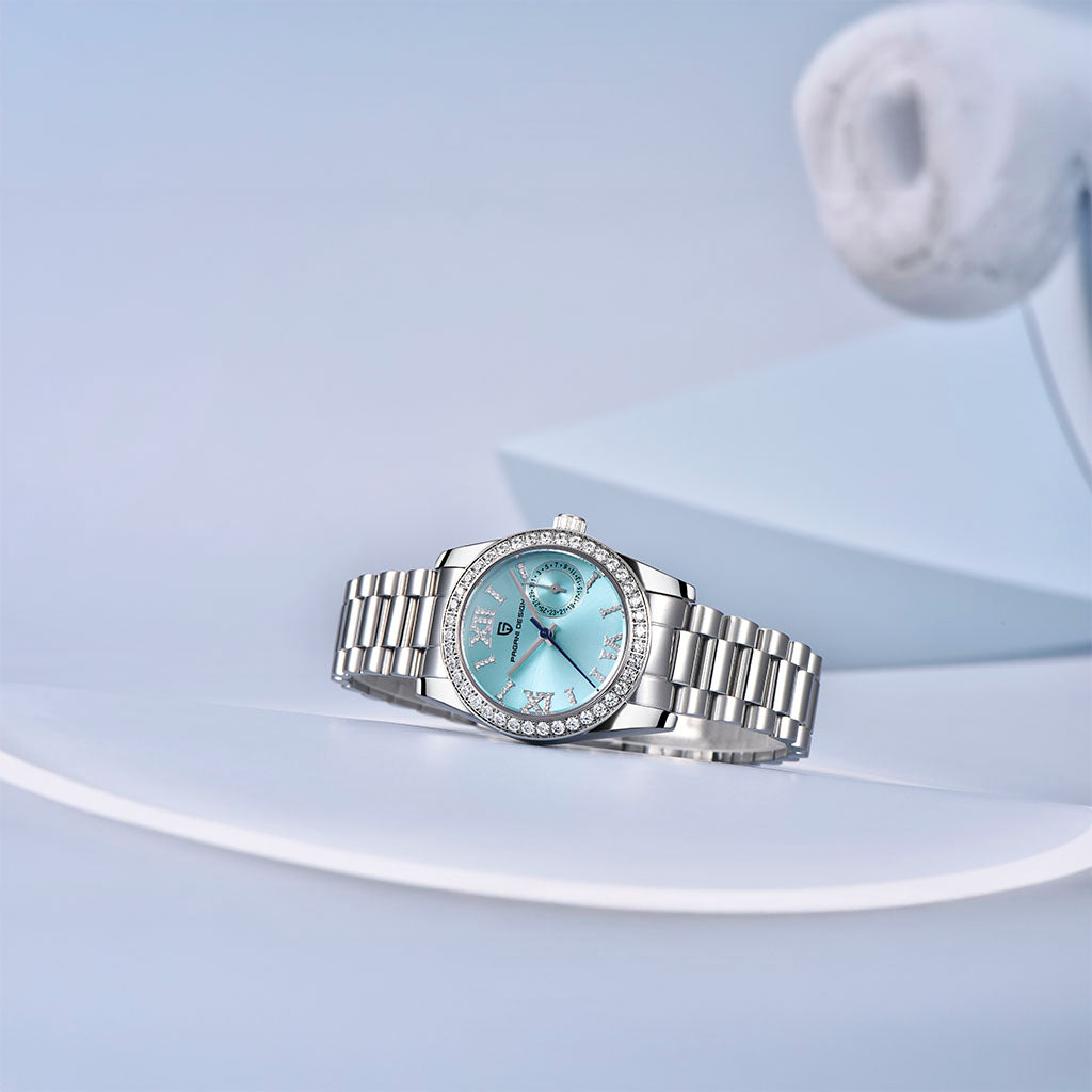 PGN Design Lily Blue blue watch - product photo