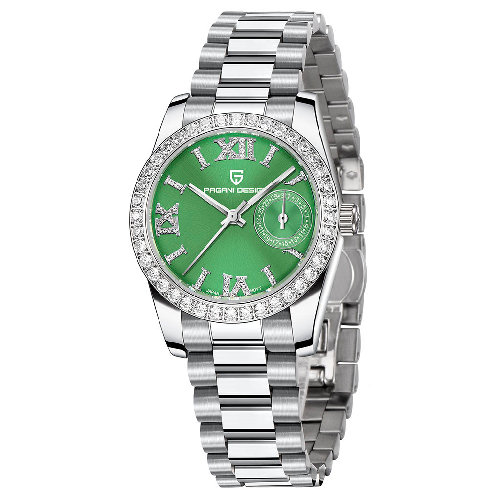 PGN Design Lily Green green watch - product photo