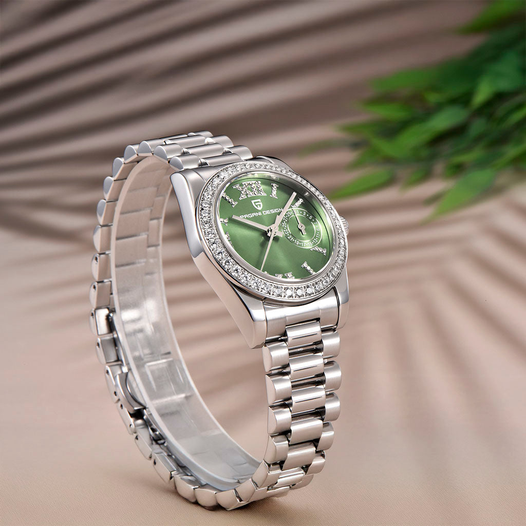 PGN Design Lily Green green watch - product photo