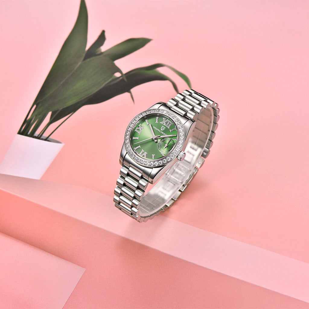 PGN Design Lily Green green watch - product photo
