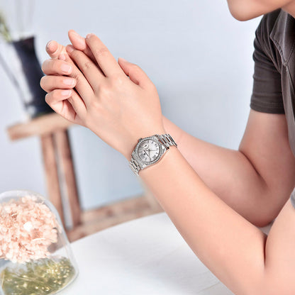 PGN Design Lily White white watch - product photo