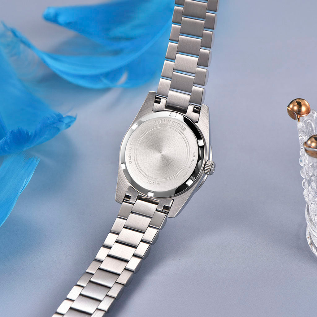 PGN Design Lily White white watch - product photo